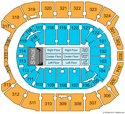 Air Canada Centre Seating Chart